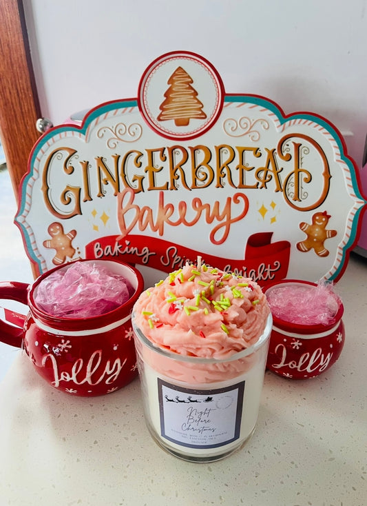 Night Before Christmas Large Candle